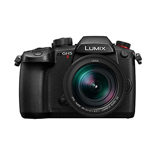 Panasonic Lumix DC-GH5M2LE - Cámara Evil con Objetivo Leica 12-60 mm/F4 (20MP, 4K, Doble estabilización, protección contra frío, Polvo y dalpicaduras de Agua), Color Negro