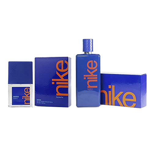 NIKE - Indigo, Perfume Hombre, Promoción 2 Packs, 100 ml + 30 ml