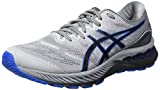 Asics Gel-Nimbus 23, Zapatillas para Correr Hombre, Piedmont Grey/Electric Blue, 45 EU