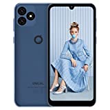 Teléfono Móvil Libres Barato, OSCAL C20 Pro Android 11 Smartphone 4g, 6,088" HD+ Procesador de Otca-Core 32GB ROM 128GB Ampliable MicroSD, Cámara 8MP, Face ID Dual SIM Oferta Moviles - Azul