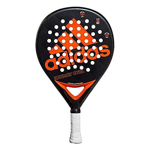 adidas padel, Pala de Padel, Adultos Unisex, Negro, Gris, Naranja, Mediano