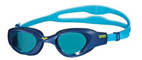 ARENA Gafas de natación para niños The One Junior, antiniebla, con lentes anchas, protección UV, puente de nariz, autoajustable, juntas protectoras de las orquídeas