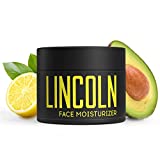 Lincoln Crema Facial Hombre Antiarrugas con Acido Hialuronico - Crema Antiarrugas Hombre de Rápida Absorción - Crema Hidratante Facial Hombre para Piel Grasa, Mixta y Seca - Crema Cara Hombre, 100ml