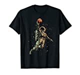 Astronauta Baloncesto Dunk Shoot Hight Para el Cielo Cool Camiseta