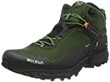 Salewa MS Ultra Flex 2 Mid Gore-TEX Zapatillas de trail running, Raw Green/Pale Frog, 45 EU