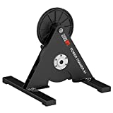 ThinkRider A1 - Transmisión Directa Rodillo de para Bicicleta para Entrenamiento en Interiores Diseño portátil silencioso, medidor de Potencia Incorporado, Compatible con Ant + y BLE