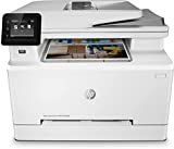 HP Color LaserJet Pro MFP M283fdn 7KW74A, Impresora Láser Color Multifunción, Imprime, Escanea, Copia y Fax, Ethernet, USB 2.0 alta velocidad, USB Host, HP Smart App, Pantalla Táctil en Color, Blanca