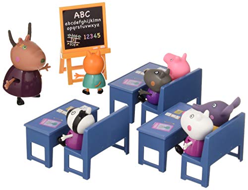 Peppa Pig - Playset Vamos al Cole 30.5 x 17.8 x 12.7