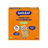 Smileat - Panecitos Multicereales Ecológicos, Ingredientes Naturales, Snacks y Meriendas, Para Bebés a Partir de los 6 Meses