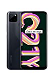 realme C21Y Smartphone Libre, Batería de 5000 mAh, Pantalla completa de 6,5" con mini-drop, Cámara triple con IA de 13 MP, Procesador UNISOC T610, Dual Sim, 4+64GB, Cross Black