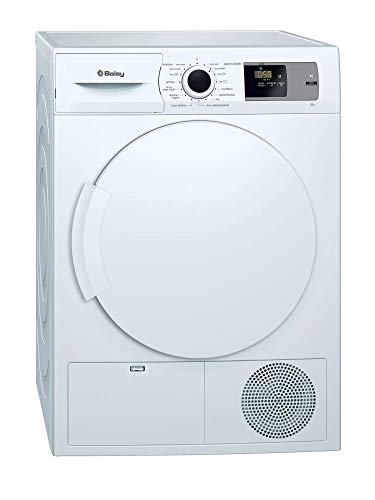 Balay 3SB286B - Secadora con Bomba de Calor, Capacidad 8 kg, Color Blanco