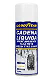 Goodyear Cadena líquida Nieve para neumáticos en Spray de 400 ML Marca