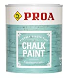 CHALK PAINT PINTURA PARA MUEBLES EFECTO TIZA. Pintura a la tiza. Renueva tus muebles sin esfuerzo. Gran adherencia sobre cualquier superficie. PROA BLANCO ANTIGUO 750 ml