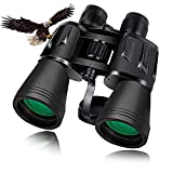 Prismáticos 20 x 50, HD Compactos Prismáticos Profesionales para Adultos Niños con Lente FMC y BAK4, Ideales para Observación de Aves, Caza, Senderismo, Astronomía y Camping