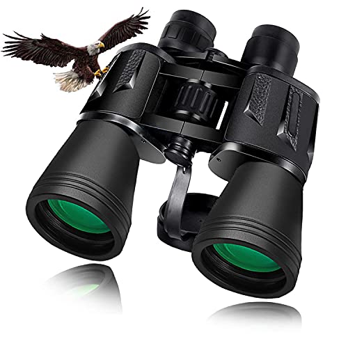 Prismáticos 20 x 50, HD Compactos Prismáticos Profesionales para Adultos Niños con Lente FMC y BAK4, Ideales para Observación de Aves, Caza, Senderismo, Astronomía y Camping