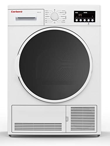 Corberó CSCEV8008 Secadora de condensación 8 Kgs, Acero Inoxidable, Blanco, Normal