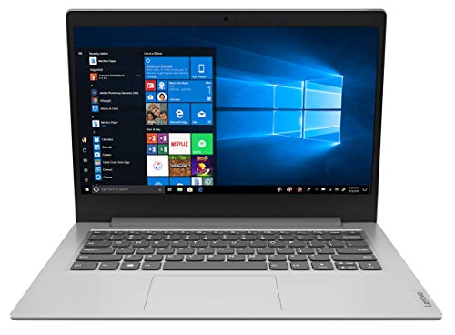 Lenovo IdeaPad 1 - Ordenador Portátil 14" HD (AMD 3020e, 4GB RAM, 64GB eMMC, AMD Radeon Graphics, Windows 10 Home en Modo S), Gris - Teclado QWERTY Portugués