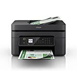 Epson Workforce WF-2840DWF, Impresora WiFi A4 Multifunción con Impresión a Doble Cara (Dúplex), Pantalla LCD y Alimentador de Documentos (ADF), 3en1: Impresión, Copiadora, Escáner, Negro