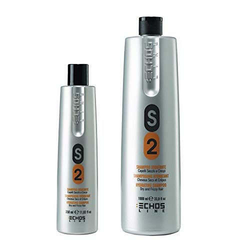 Echosline S2 Hydrating Care-Champú hidratante-1000 ml, Multicolor, 1L