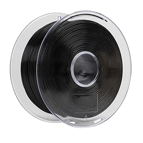 Starfil - PLA 1.75 mm, Tamaño 1 Kg, Impresión 3D, Sistema Bobinado Easy Go,100% Biodegradable, Compatible con Todas las Impresoras. (Coal Black)
