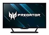 Acer Predator CG437KPB - Monitor Gaming 4K UHD de 43" 144 Hz (108cm, 3840x2160, G-SYNC Compatible / Adaptive Sync, DisplayHDR 1000 VA LED 16:9, 1ms VRB, 1000nits, 3xHDMI, 2xDP, EcoDisplay) - Negro