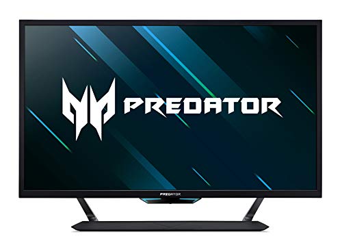 Acer Predator CG437KPB - Monitor Gaming 4K UHD de 43" 144 Hz (108cm, 3840x2160, G-SYNC Compatible / Adaptive Sync, DisplayHDR 1000 VA LED 16:9, 1ms VRB, 1000nits, 3xHDMI, 2xDP, EcoDisplay) - Negro