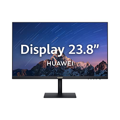 HUAWEI Eye Comfort AD80, Monitor de 23,8" FullHD 75 Hz (1920x1080, IPS anti reflejos, 16:9, antiparpadeo, HDMI, VGA), AMD FreeSync, negro