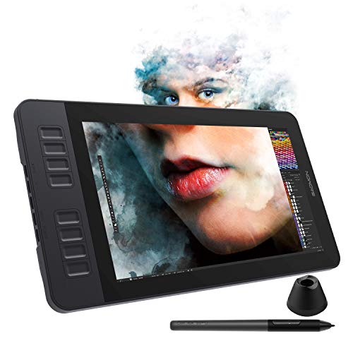 GAOMON PD1161 11.6"Gráfica Tableta Dibujo con Pantalla IPS HD 8 Teclas de Atajo y Stylus de 8192 Niveles sin Batería