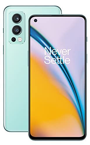 OnePlus Nord 2 5G con 12GB RAM y 256GB de memoria con Cámara triple y 65W Warp Charge - 2 años de garantía - Blue Haze