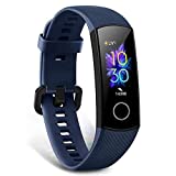 HONOR Band 5, IP68 Smart Band,Fitness Tracker con Pulsómetro, Monitoreo del Ritmo Cardíaco y del Sueño, Recordatorio de información, Azul