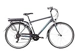 F.lli Schiano E- Light 1.0 Bicicleta eléctrica, Hombre, Antracita, 28''