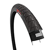 Fincci Cubierta 26 x 2.125 Pulgadas Neumaticos 54-559 Slick Cubiertas para Carretera MTB Montaña Hibrida Bici Bicicleta Rodillo Neumatico 26x2.125