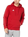 Adidas Core 18 Hoody Sudadera con Capucha, Hombre, Rojo (Rojo/Blanco), L