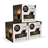Nescafé Dolce Gusto Cápsulas de café Espresso Intenso Magnum; Café Intenso elaborado con granos de óptima calidad y aroma,3 cajas de 30 cápsulas - 90 Cápsulas