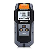 Detector de Pared, ENGINDOT Detector Cables y TuberÍas, con Pantalla LCD, Escáner de Madera, AC cable, Metal Magnético/No Magnético, Calibración Automática, Alarma Doble-DMS03