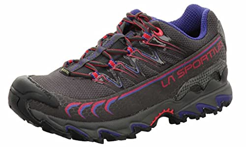 La Sportiva Ultra Raptor Woman GTX, Zapatillas de Trail Running Mujer, Carbon Love Potion, 38.5 EU
