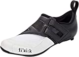 Fizik Powerstrap R4, Zapatillas de Triatlón Unisex Adulto, Blanco/Negro, 44