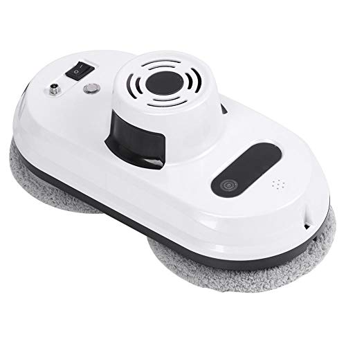 Robot Limpiador de Ventanas, Aspiradora Automática por Infrarrojos Automática Anticaída Aspiradoras Inteligentes Súper Fuerte Velocidad Adsorción Máquina de Limpieza Cristales para Ventanas Altas(UE)