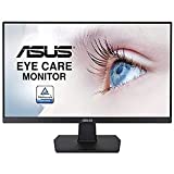 Asus VA24EHE - Pantalla para Ordenador (23 Pulgadas, FHD, Panel IPS 16: 9-75 Hz, 1920 x 1080-250 CD/M2, HDMI, DVI y VGA, Adaptable, tecnología Eye Care