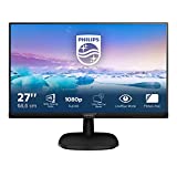 Philips Monitor 273V7QDSB/00- 27", FHD, 75Hz, IPS, Flicker Free, (1920x1080, 250cd/m² VESA, DSUB, DVI, HDMI)