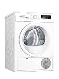 Bosch Serie | 4 WTR85V91ES - Secadora con bomba de calor, Capacidad de 8 kg, Color Blanco