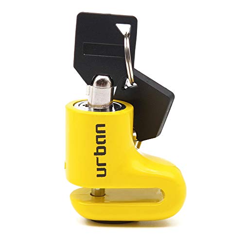Urban Security 564A Candado Antirrobo Disco Mini ø5 Universal Moto Scooter Bici, 5 mm