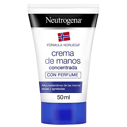 Neutrogena Crema de Manos Concentrada Con Perfume, Alivio Inmediato para Manos Secas, 50 ml