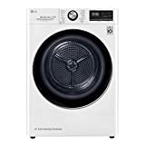 LG RC80V9AV2W - Secadora de ropa, bomba de calor, 8kg, carga frontal,inteligencia artificial, 62 dB, Color Blanco