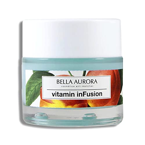 Bella Aurora Crema Facial Hidratante Anti-Edad de Día para Mujer Piel Normal o Seca 30+ Años, 50 ml | Vitamin inFusion