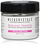 NeedCrystals Cirstales de Microdermabrasion. Exfoliante Facial Natural para Piel Aburrida o Seca Mejora cicatrices de acné, puntos negros, arrugas, imperfecciones y textura de la piel. 113 Gramos