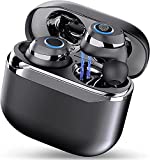 Auriculares Inalambricos, Sudugo Auriculares Bluetooth 5.1 Deportivos IPX7 Impermeable Cascos Inalámbricos, HiFi Sonido Estéreo Auricular In Ear con Micrófono, Control Tactil Auriculares para Correr