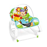 Fisher-Price - Hamaca Crece Conmigo Forest Fun, Silla para Bebé (Mattel GYC82), Embalaje sostenible