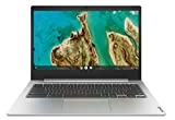 Lenovo IdeaPad 3 Chromebook - Ordenador Portátil 14" FullHD (Intel Celeron N4020, 4GB RAM, 64GB eMMC, Intel UHD Graphics 600, Chrome OS), Color Gris - Teclado QWERTY español