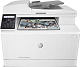 HP Color LaserJet Pro MFP M183fw 7KW56A, Impresora Láser Color Multifunción, Imprime, Escanea, Copia y Fax, Wi-Fi, Ethernet, USB 2.0 de alta velocidad, HP Smart App, Panel de control LCD, Blanca